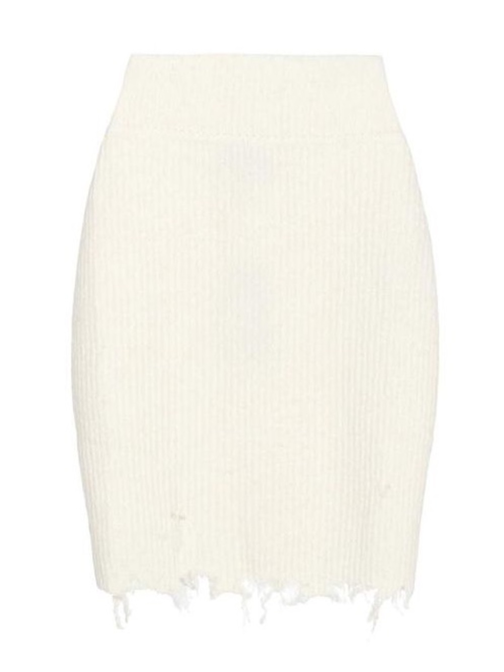 YEEZY Destroyed Wool-Blend Sweater in Off White BNWT